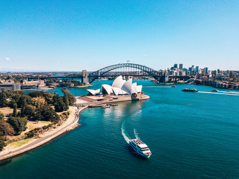 Sydney Opera House and Harbour Bridge